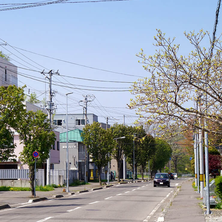 2017年10月～2018年1月 公園通外 街路灯(建替工事)